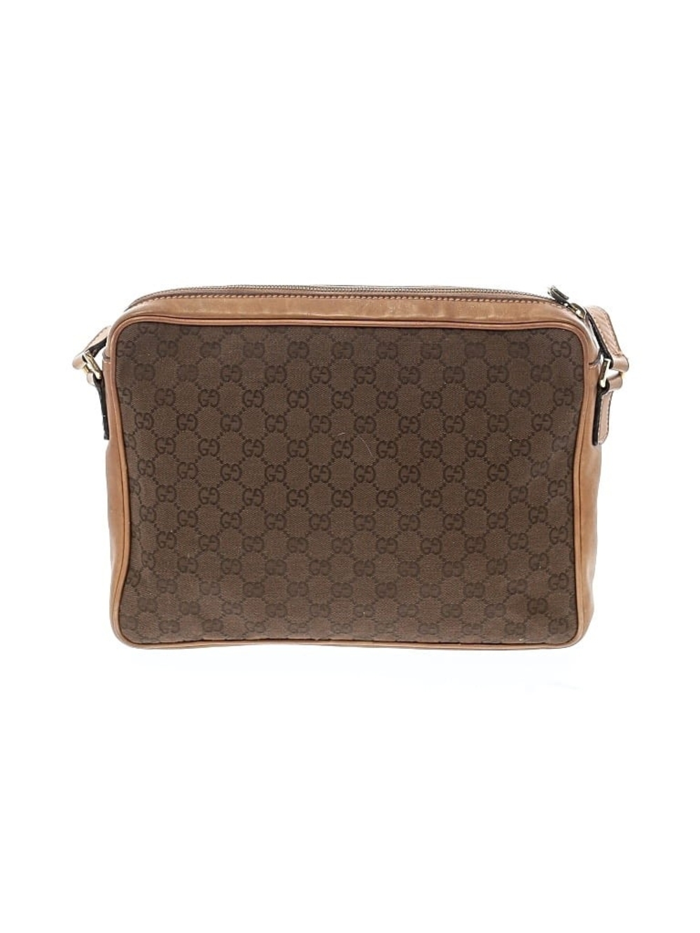 Gucci Brown GG Canvas Crossbody Bag - Picture 3 of 12